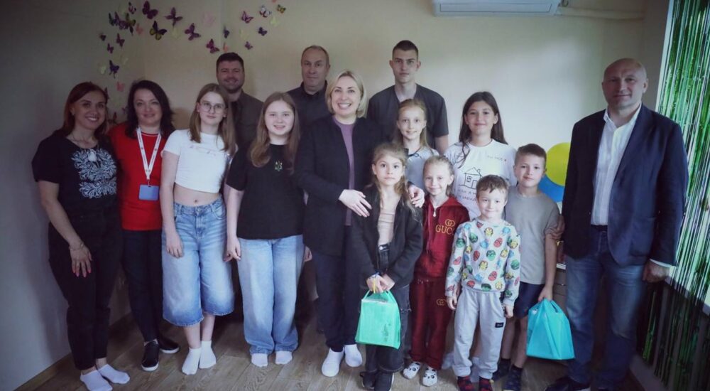 Ірина Верещук відвідала Центр по роботі з внутрішньо переміщеними особами в Черкасах