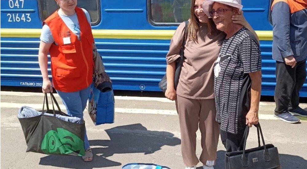 На Рівненщину прибув дев’ятий евакуаційний поїзд із Донецької області