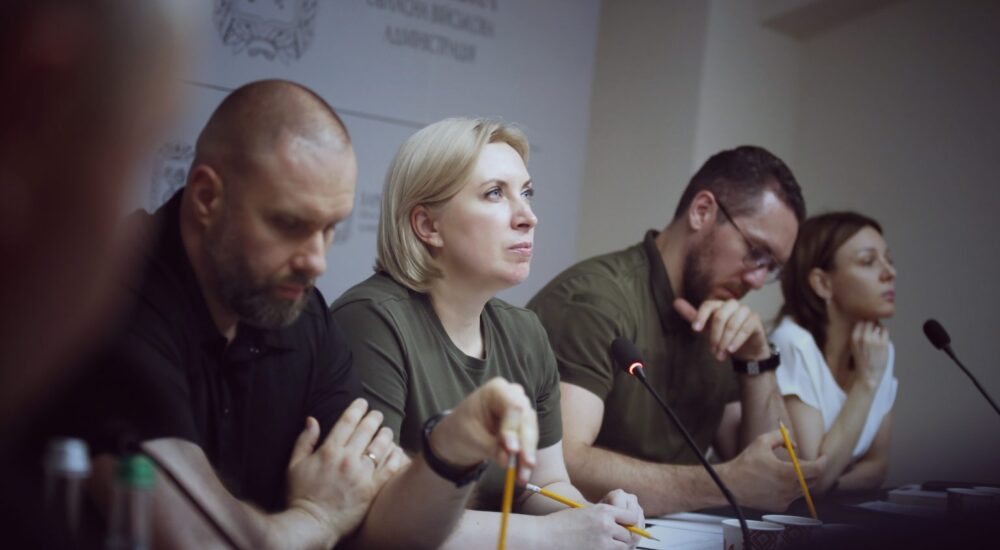 Ірина Верещук провела нараду з гуманітарного реагування у Харківській області