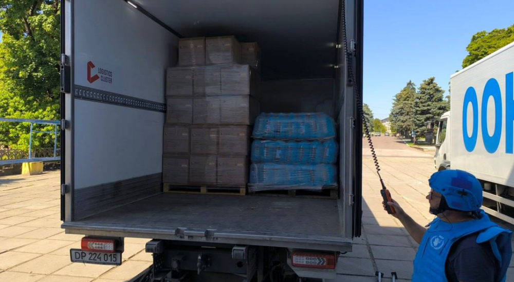 ЮНІСЕФ передав гуманітарну допомогу мешканцям прифронтової Херсонщини