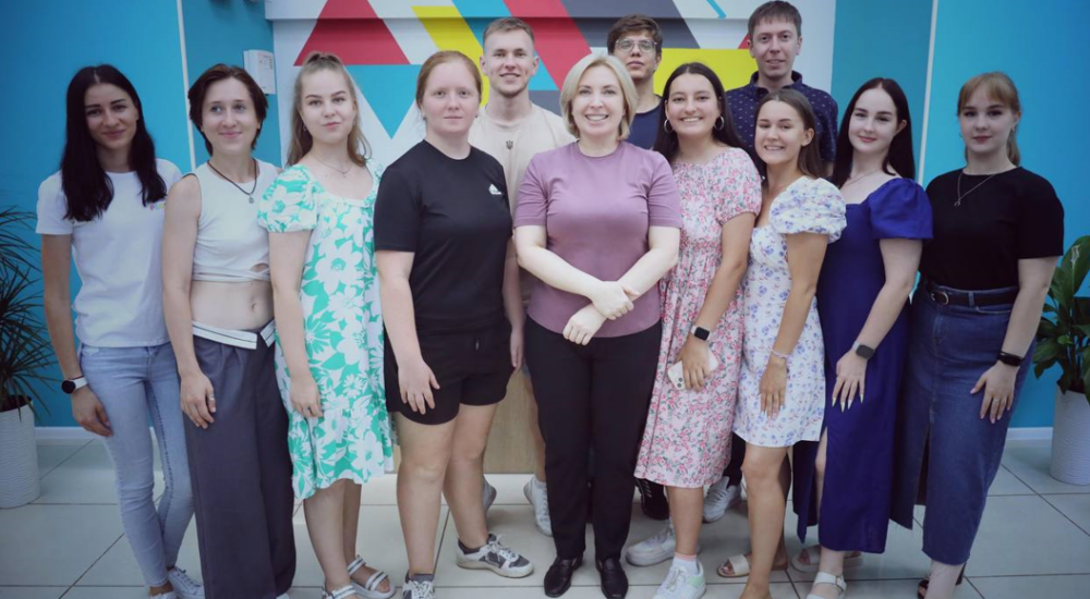 Віцепрем’єрка Ірина Верещук відвідала центр для молоді ВПО у Запоріжжі