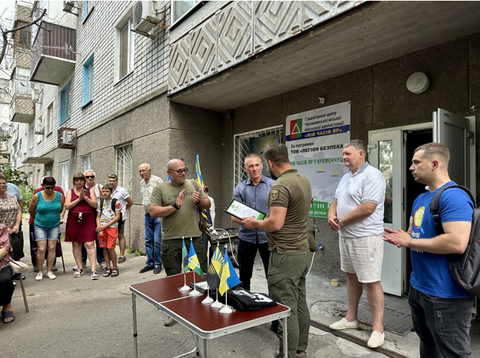 На Полтавщині відкрили гуманітарний хаб для переселенців із Часовоярської громади
