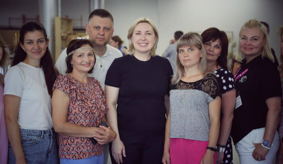 Ірина Верещук зустрілася з жінками-ВПО, які розвивають власну справу