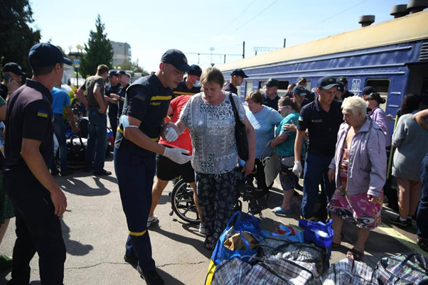 Рівненщина прийняла черговий евакуаційний потяг із Донеччини
