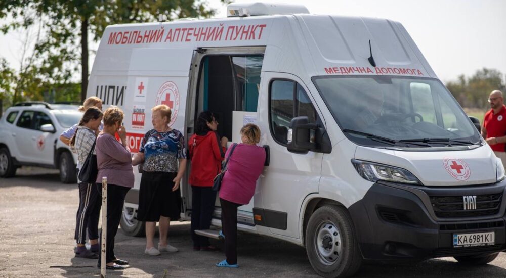 Цього тижня на Херсонщині курсуватимуть два мобільні аптечні пункти: графік роботи