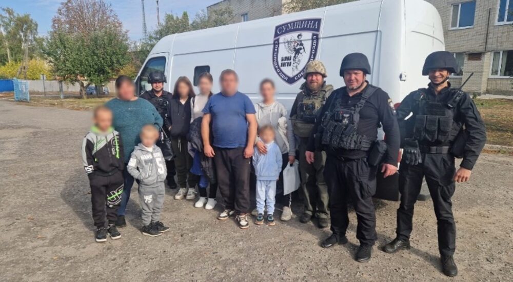 Із прифронтових районів Сумщини вже евакуювали понад 36 тисяч жителів