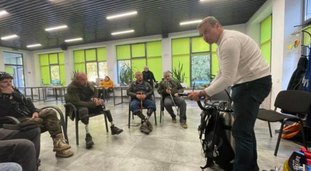 Дайвінг-реабілітація: на Київщині практикують новий шлях до відновлення ветеранів