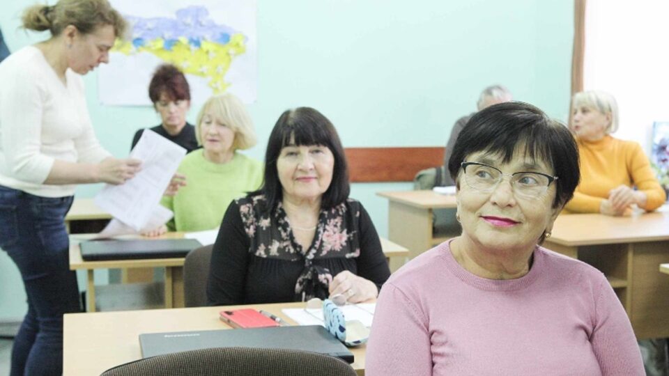 У Вінниці запрацював «Мовний простір» для людей похилого віку