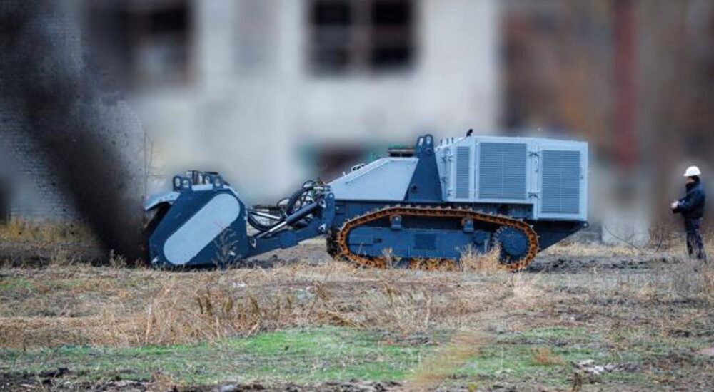 У Харкові створили машину для розмінування