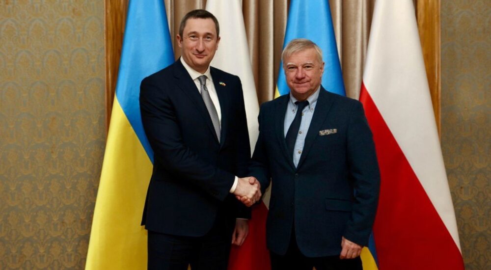 У Варшаві Олексій Чернишов зустрівся з керівником політичного кабінету голови Ради міністрів Республіки Польща
