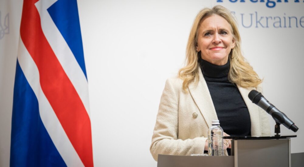 Ісландія продовжить підтримку України у різних питаннях — очільниця МЗС Торгердур Катрін Гуннарсдоттір
