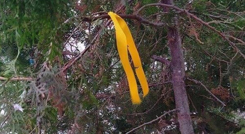 У тимчасово окупованому Криму активісти руху «Жовта стрічка» провели нові акції спротиву