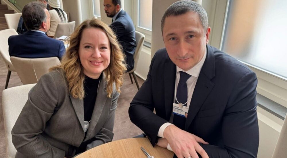 У Давосі Олексій Чернишов провів зустріч із Генеральною директоркою Міжнародної організації з міграції
