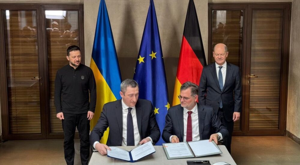 Олексій Чернишов і Вольфґанґ Шмідт підписали декларацію про відкриття першого українського Unity Hub у Берліні