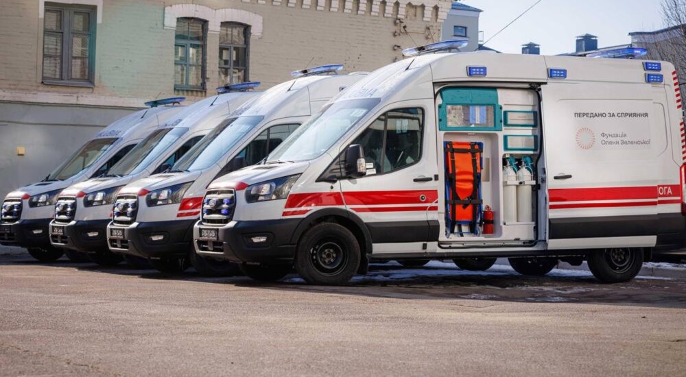 Харківщина отримала нові автомобілі швидкої для оперативної медичної допомоги