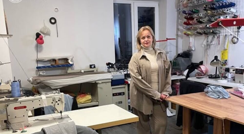 Як підприємиця розвиває швейну справу за допомогою гранту