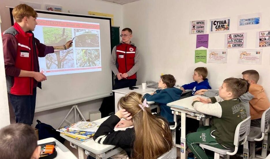 У Запоріжжі для дітей провели інформаційні сесії щодо мінної небезпеки