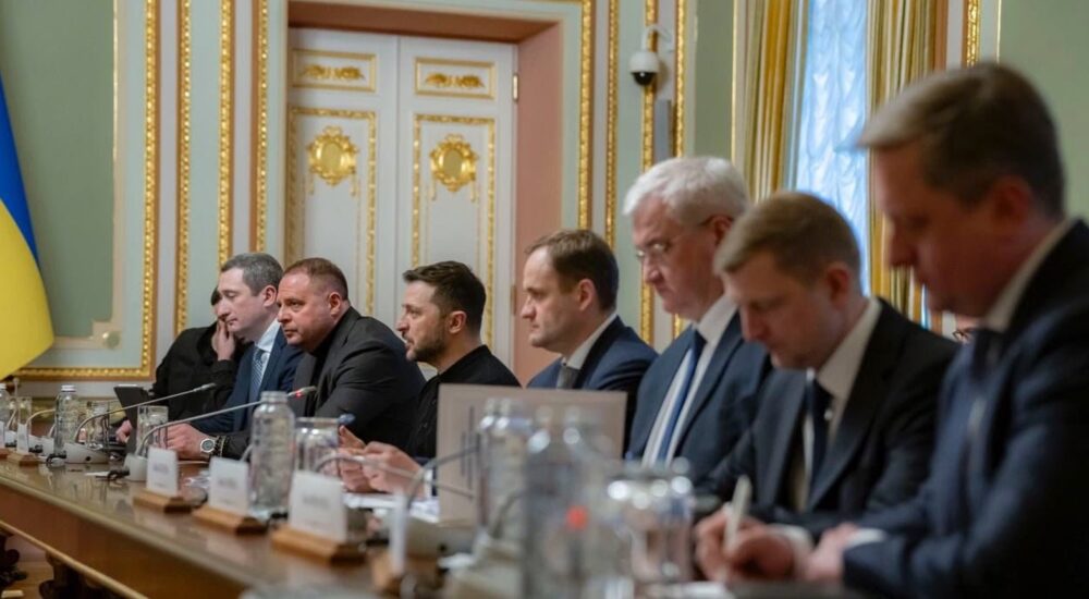 Олексій Чернишов долучився до зустрічі Президента України Володимира Зеленського з Президентом Чехії Петром Павелом