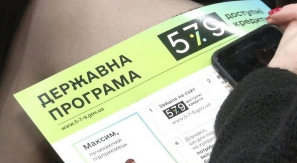 Підприємці за тиждень отримали 3,4 мільярда гривень за програмою «Доступні кредити»