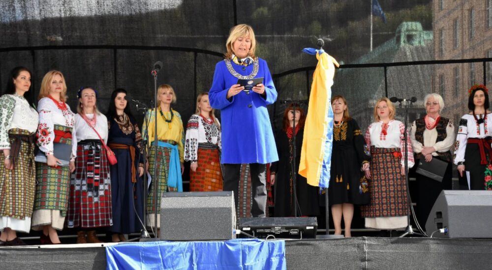 У Норвегії провели акцію солідарності з Україною