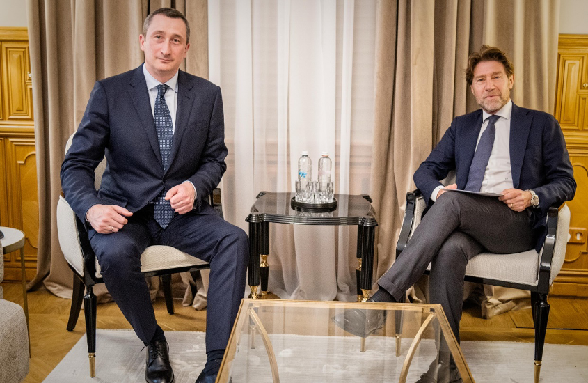 Олексій Чернишов провів зустріч з Надзвичайним і Повноважним Послом Італії в Україні Карлом Формосою