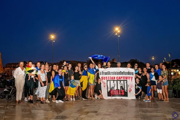 У Валлетті вшанували пам’ять українських полонених, убитих росією в Оленівці