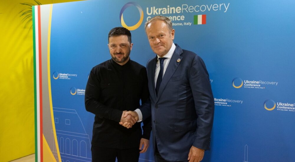 Зеленський і Туск обговорили оборонну підтримку, відновлення України та спільне виробництво озброєння