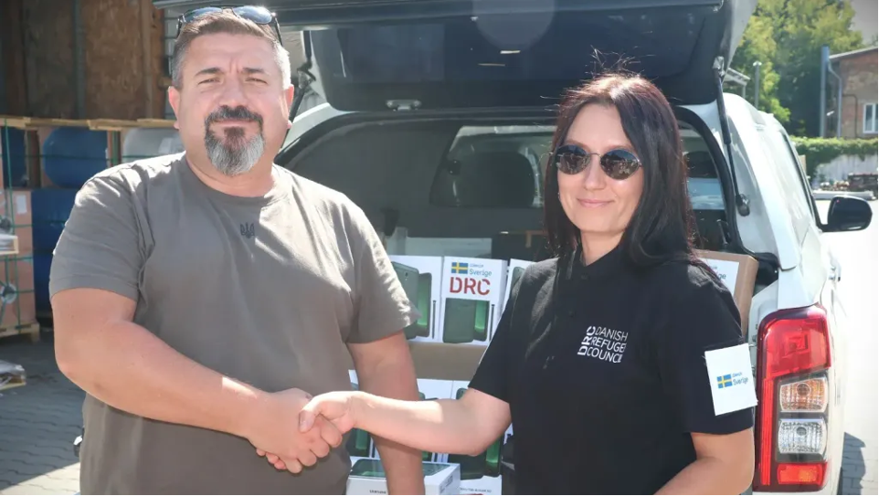 Міноборони отримало обладнання для протимінної діяльності від Данської ради у справах біженців