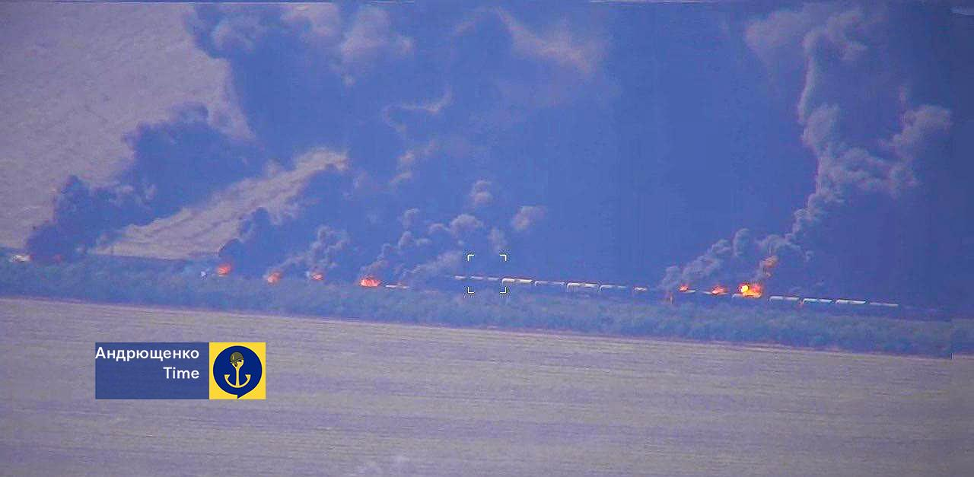 Сили оборони знищили російське залізничне сполучення через окуповану частину Запорізької області