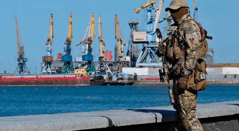 Україна закликає міжнародну спільноту відреагувати на спробу рф «привласнити» порти Бердянська та Маріуполя
