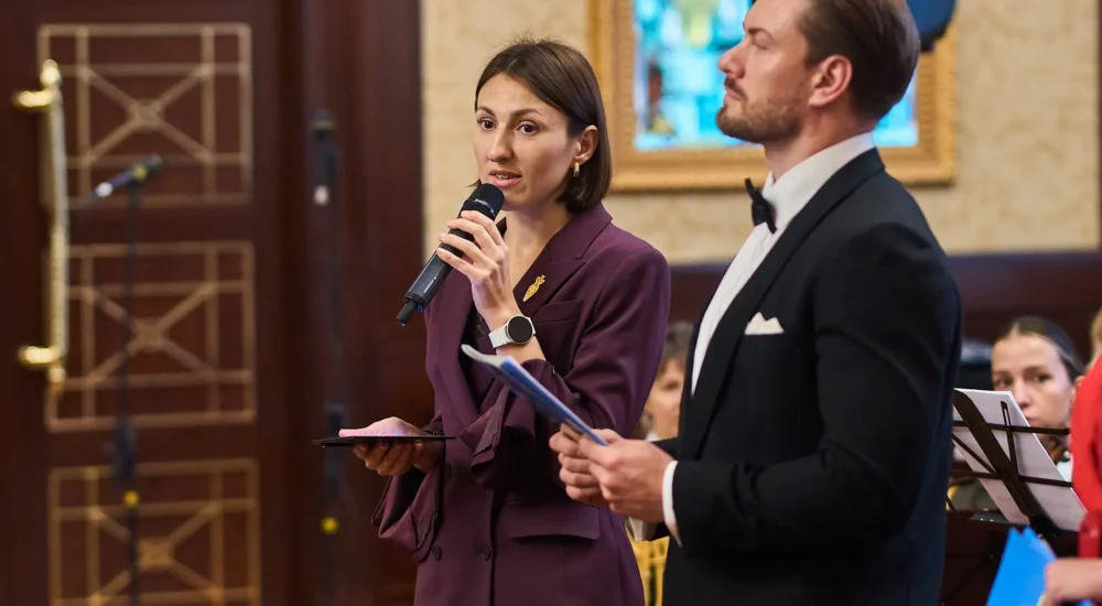 Ілона Гавронська привітала Федерацію профспілок України з 35-річчям від дня заснування