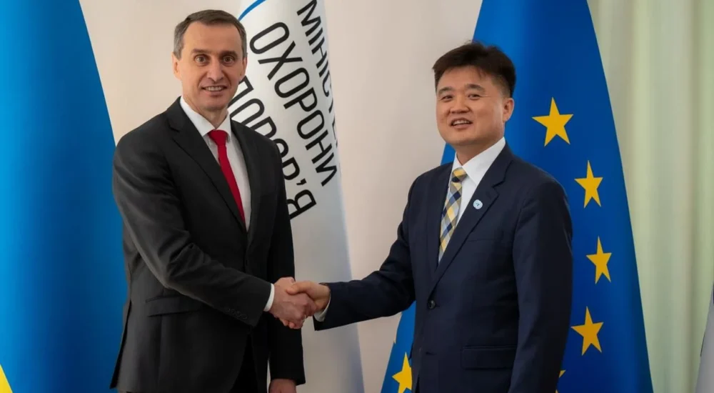 Україна та Республіка Корея розвивають партнерство у сфері охорони здоров’я