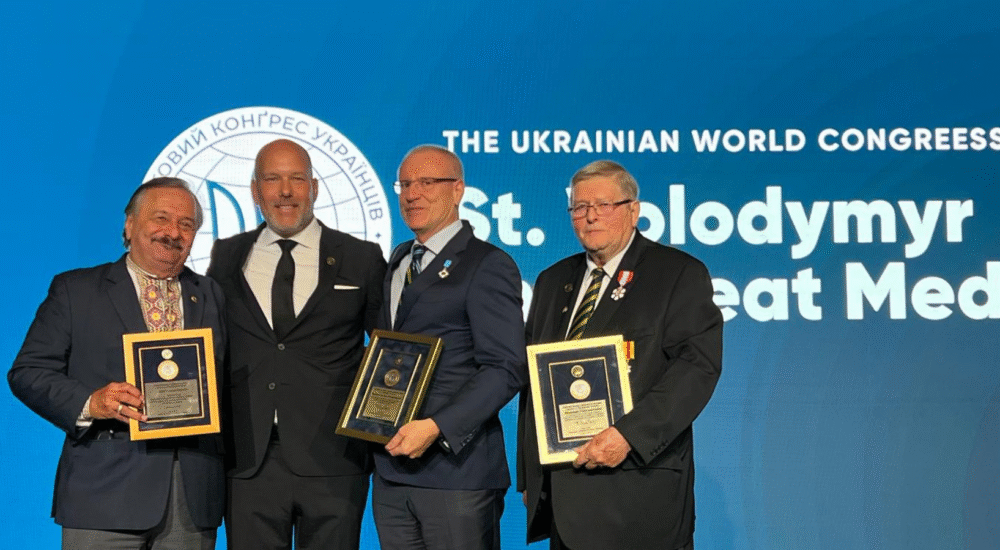 СКУ відзначив українців Канади Медаллю святого Володимира