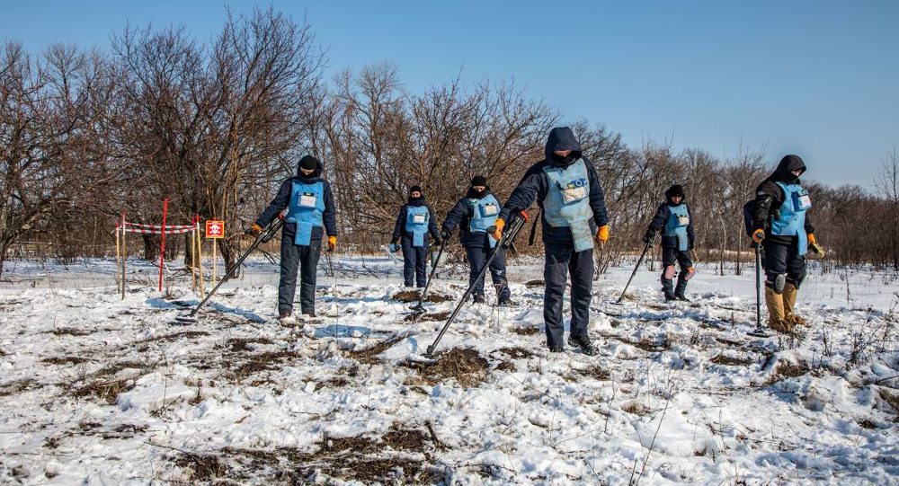 The HALO Trust інформує про тимчасове призупинення робіт з розмінування на зимовий період у Харківській області