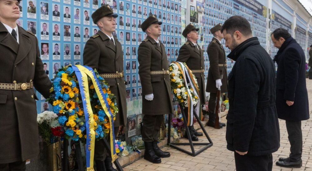 Президенти України та Кіпру вшанували пам’ять полеглих українських воїнів