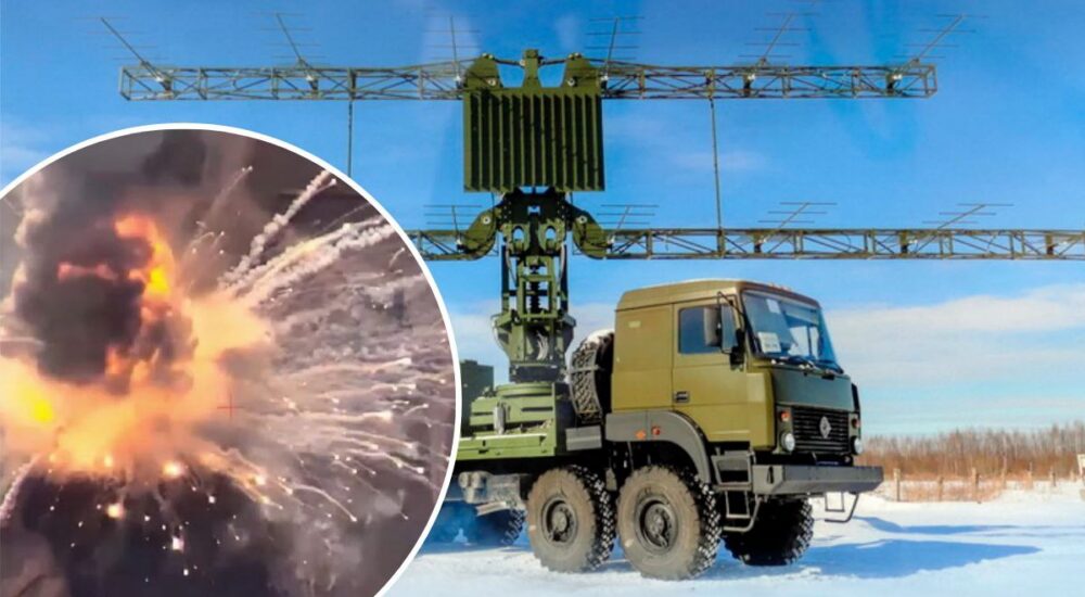 Сили оборони вперше уразили російський радар П-18-2 «Прима»