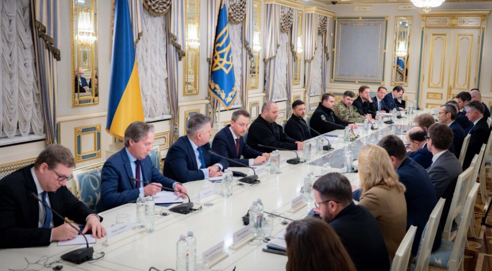 Зеленський провів зустріч із радниками з питань національної безпеки держав – членів Коаліції охочих