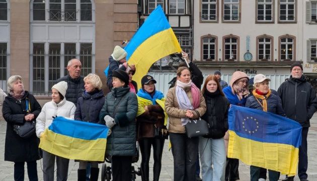 У Страсбурзі відбулася акція на підтримку ініціативи «Тепло для України»