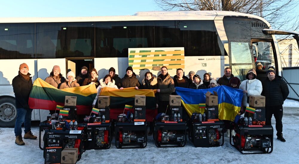 Міжнародна підтримка продовжується: Київщина отримала генератори з Литви
