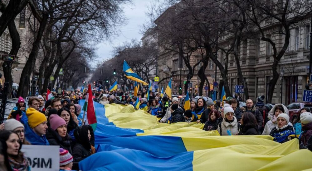 Світ разом з Україною: понад тисяча акцій солідарності відбулася до четвертих роковин повномасштабного вторгнення