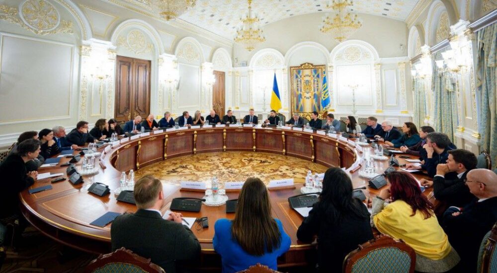 Володимир Зеленський зустрівся з депутатами Європарламенту з парламентського об’єднання United for Ukraine