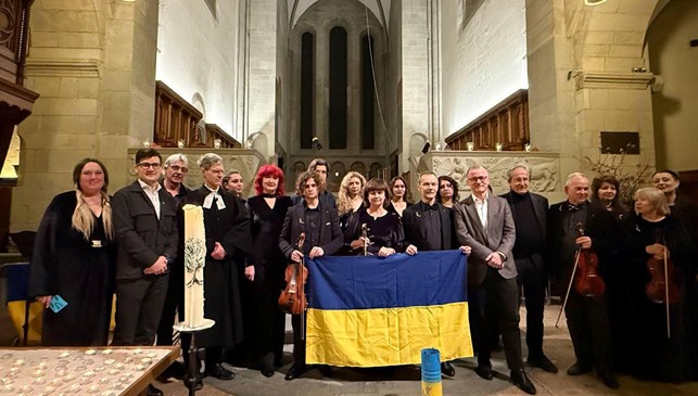 В історичному храмі Цюриху відбувся захід солідарності з Україною
