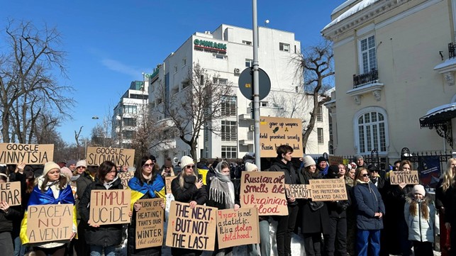 У Бухаресті відбувся Марш Солідарності з Україною