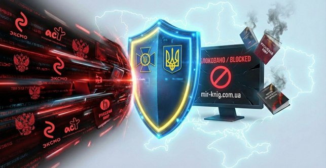 Заблокували сайти, що продавали книжки російських підсанкційних видавництв