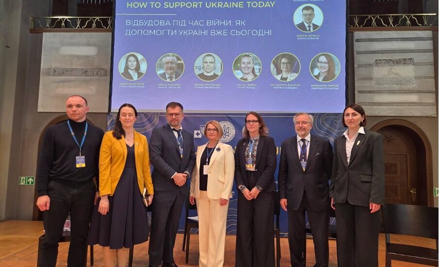 Ілона Гавронська на Саміті у Швейцарії представила нові урядові інструменти для підтримки та об’єднання українців
